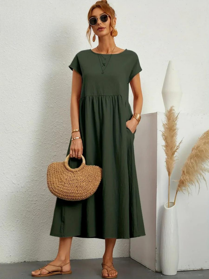 Maris | Flowing Cotton Summer Dress