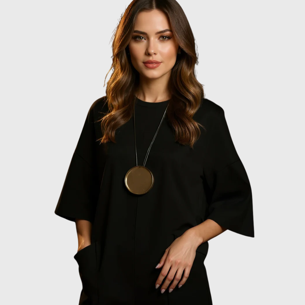 Maren | Short-Sleeve Tailored Jumpsuit