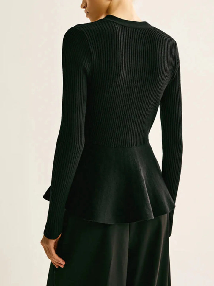 Elora Top – Ribbed Knit