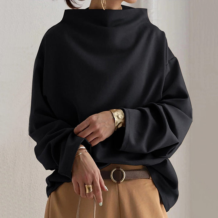 Eira Haven | High-Neck Soft Knit Top