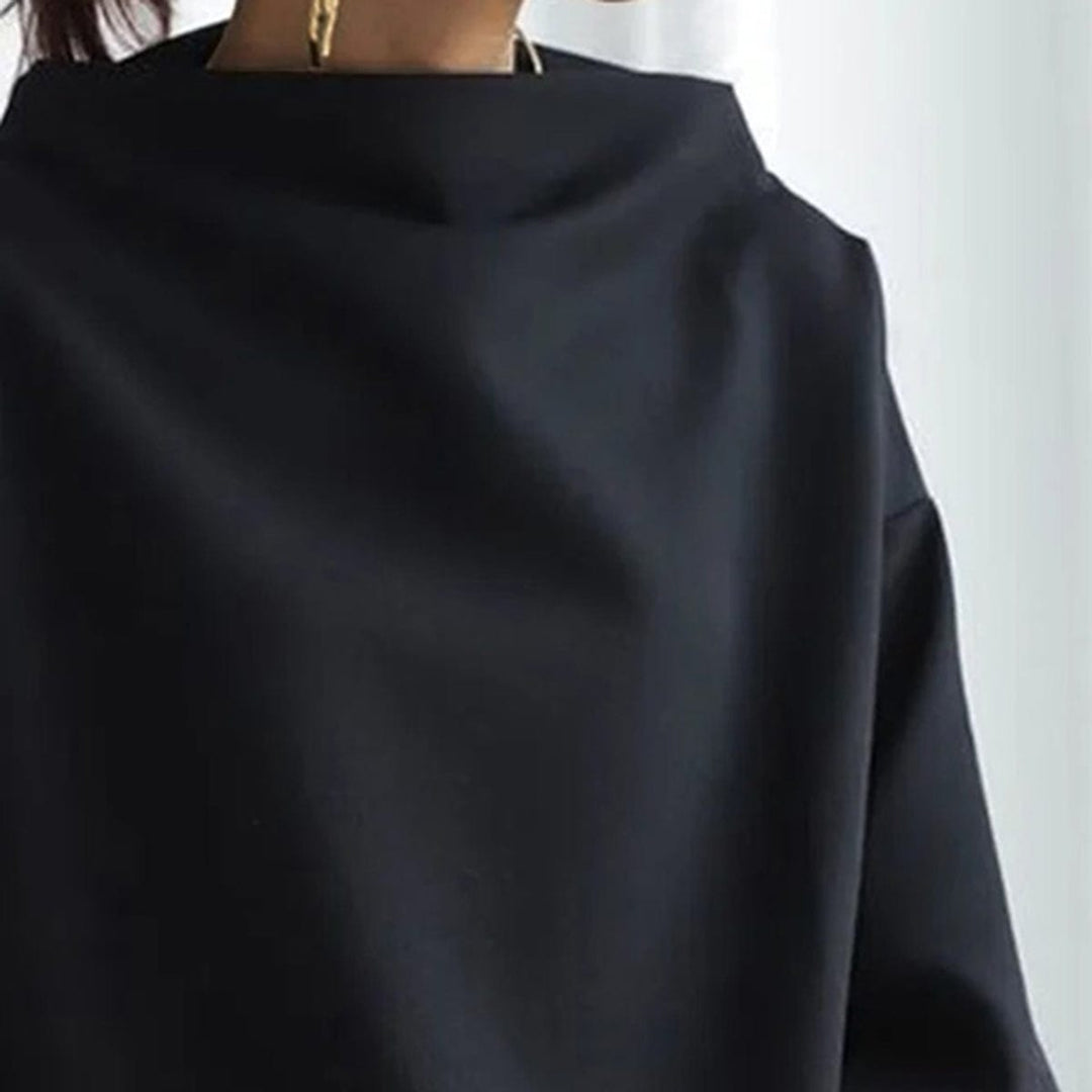 Eira Haven | High-Neck Soft Knit Top