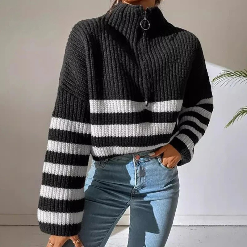 Alto Top – Striped Knit