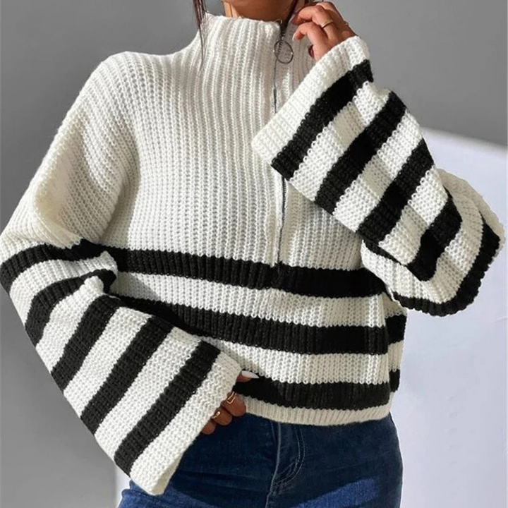 Alto Top – Striped Knit