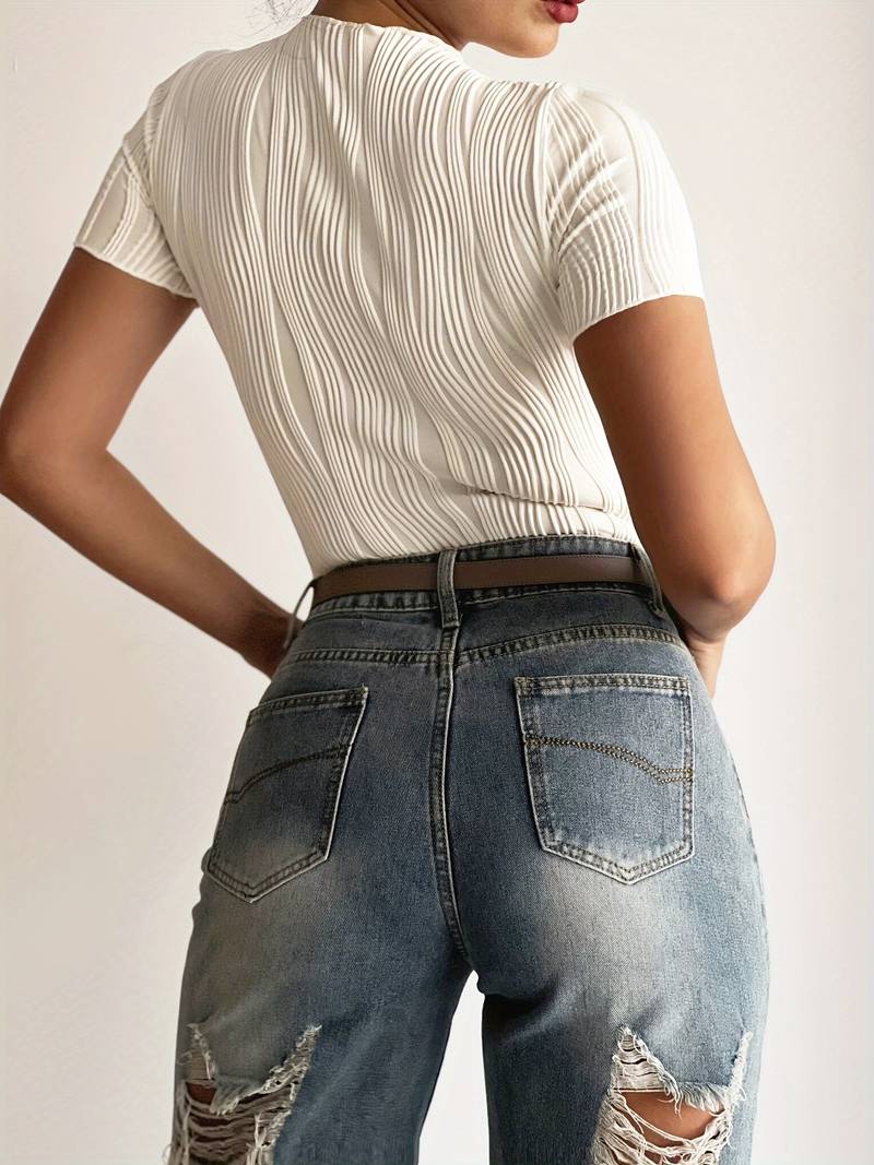 Elara Top – Textured Knit