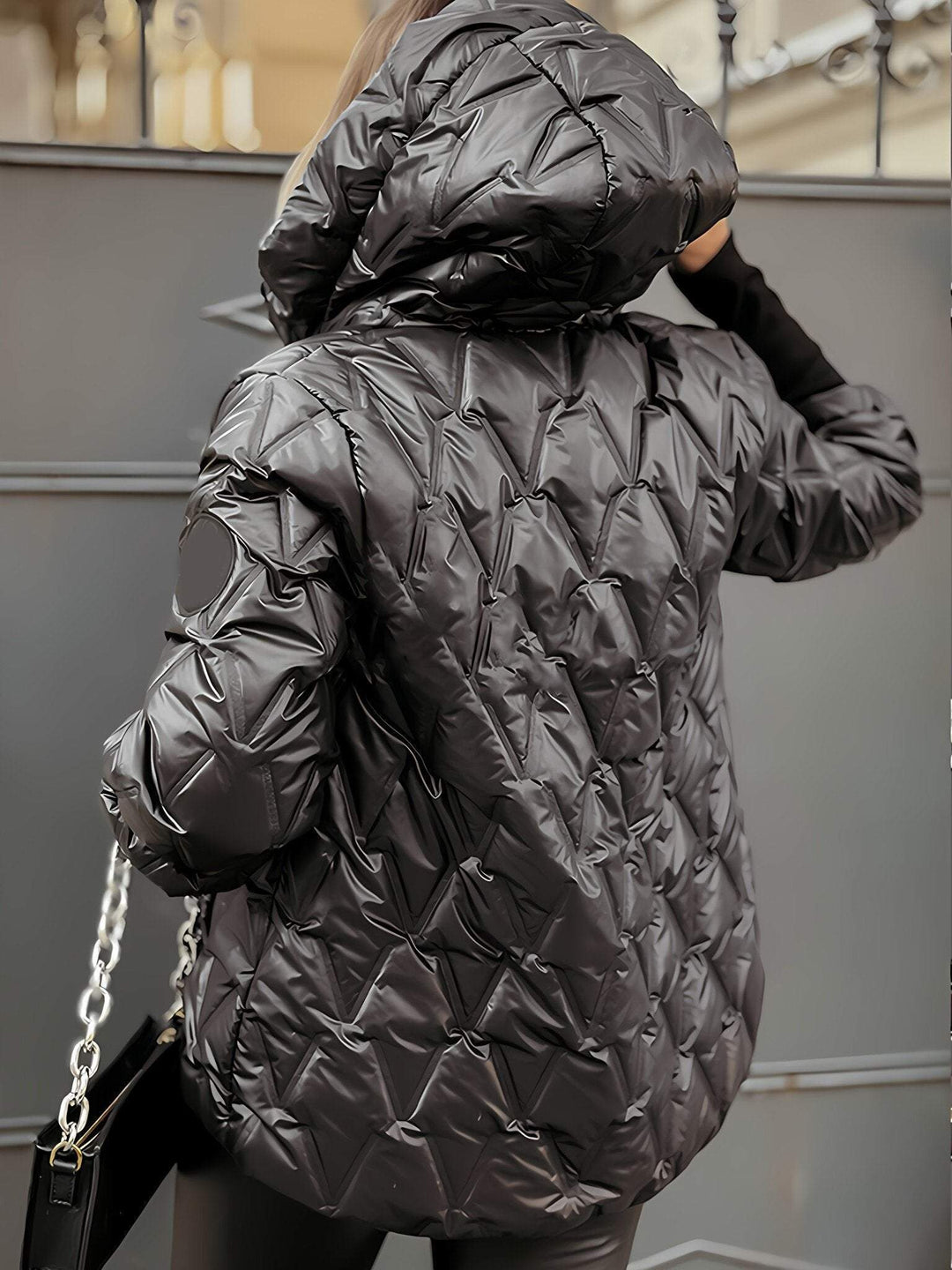 Solstice | Quilted Hooded Cotton Jacket