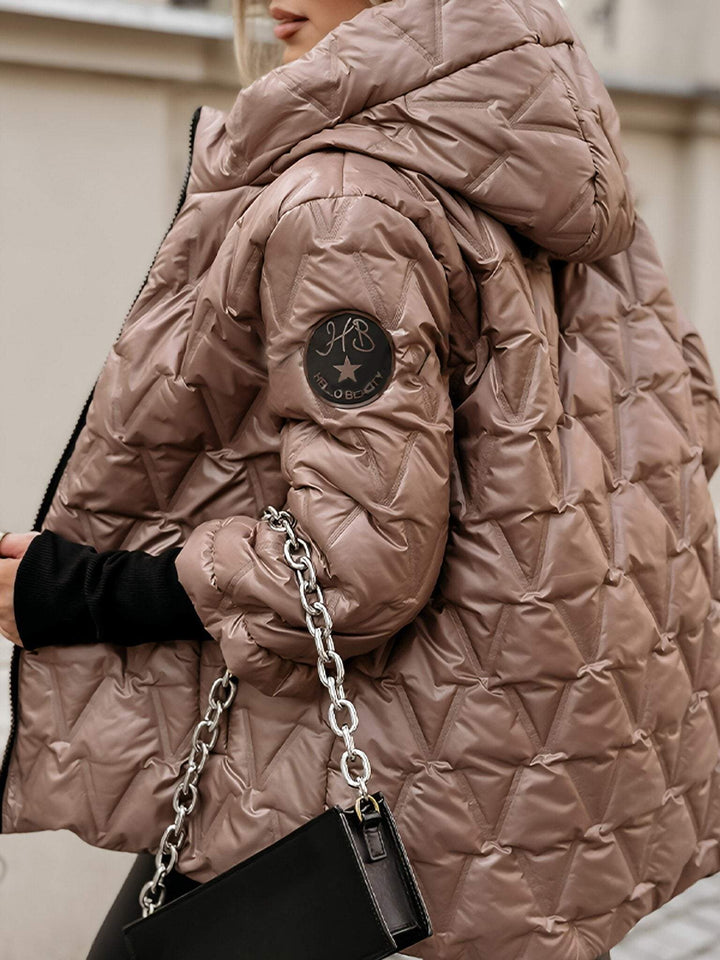 Solstice | Quilted Hooded Cotton Jacket
