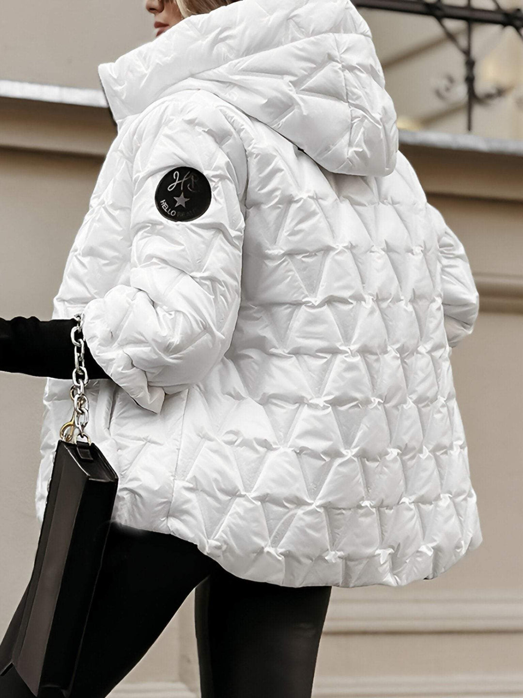 Solstice | Quilted Hooded Cotton Jacket
