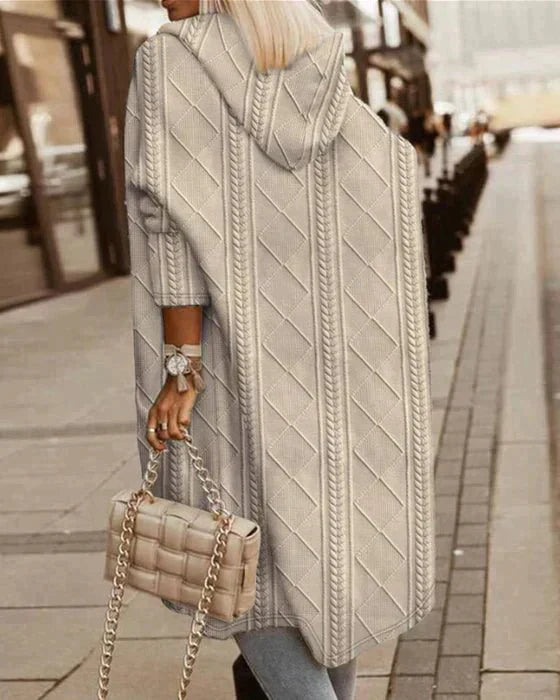 Solstice | Extended-Length Hooded Cardigan