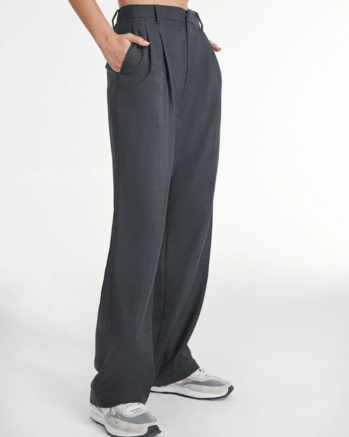 Arden Pants – Slate Wide Leg