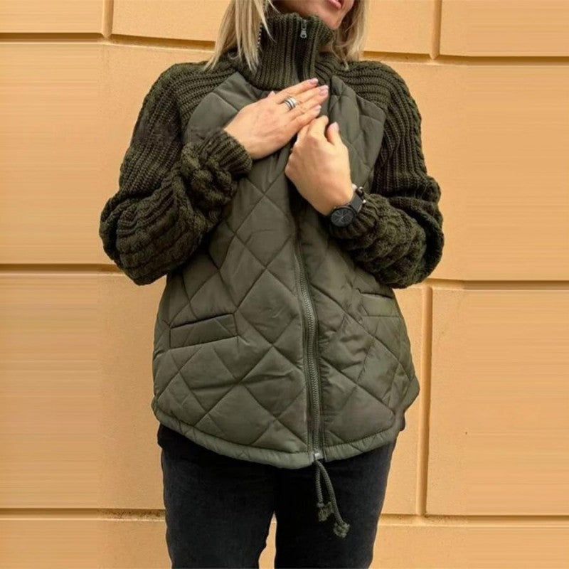 Lumen | Patchwork Puffer Jacket
