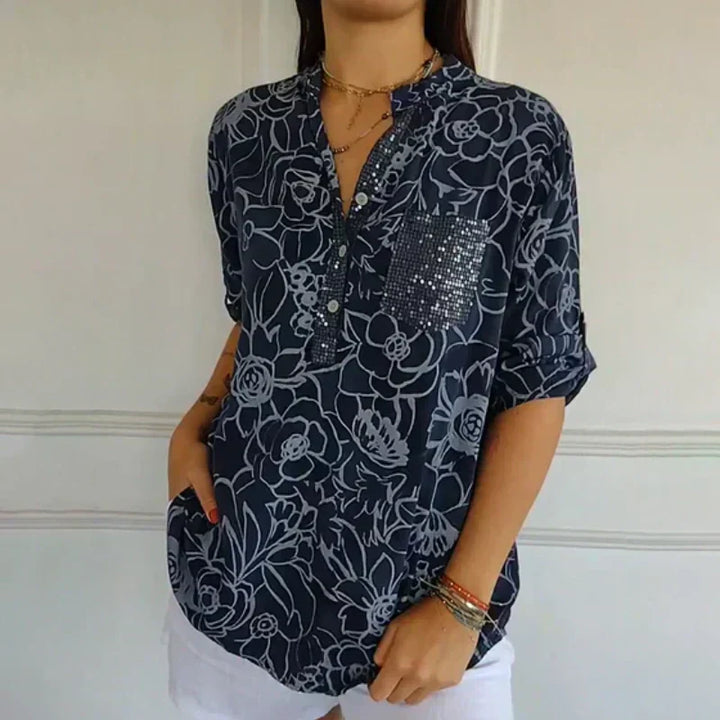 Bianca | Lightweight Floral Blouse