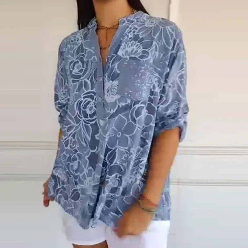 Bianca | Lightweight Floral Blouse