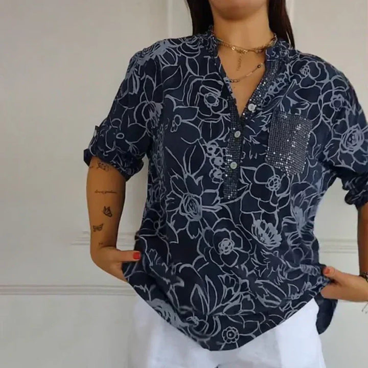 Bianca | Lightweight Floral Blouse