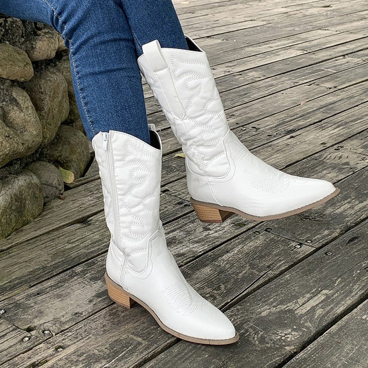Savanna | Western-Inspired Leather Boot
